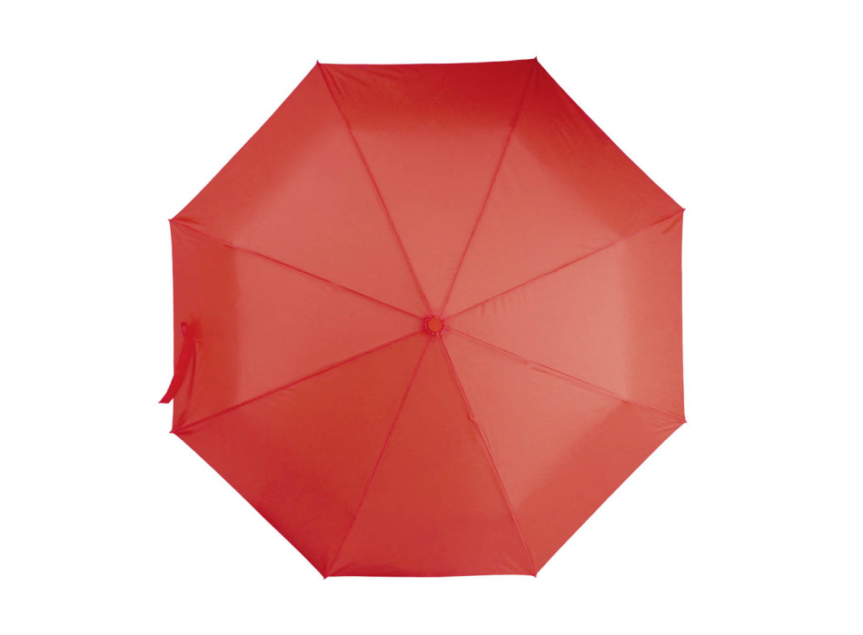 Ombrello pieghevole con apertura automatica in poliestere 190T, astuccio in tinta