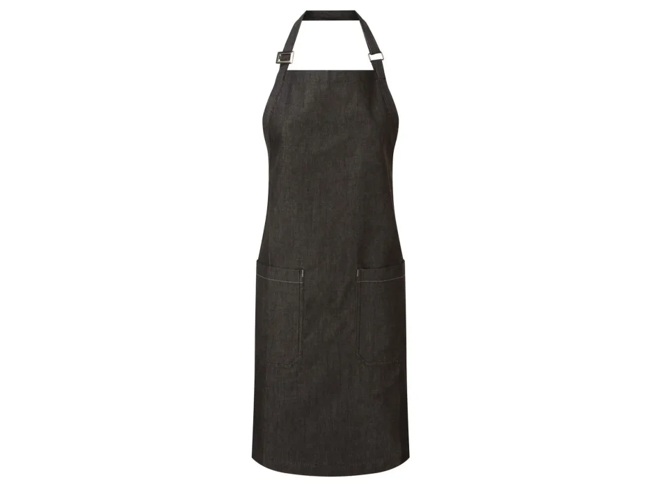 Organic Denim Fairtrade Bib Apron Gheddi