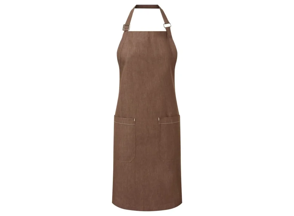 Organic Denim Fairtrade Bib Apron Gheddi