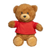 Orsetto peluche in poliestere con t-shirt personalizzabile