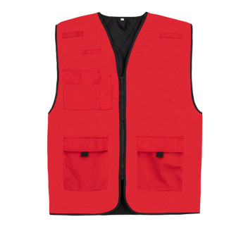Padded Multifunctional Work Vest "Kiel" Gheddi