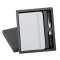 Parure Block Notes in PU e Penna con 3 Refil