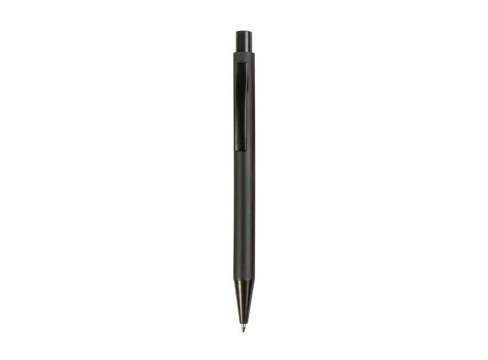Penna a scatto in plastica con clip in metallo