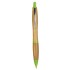 Penna a Scatto in Bambù con Clip in Metallo