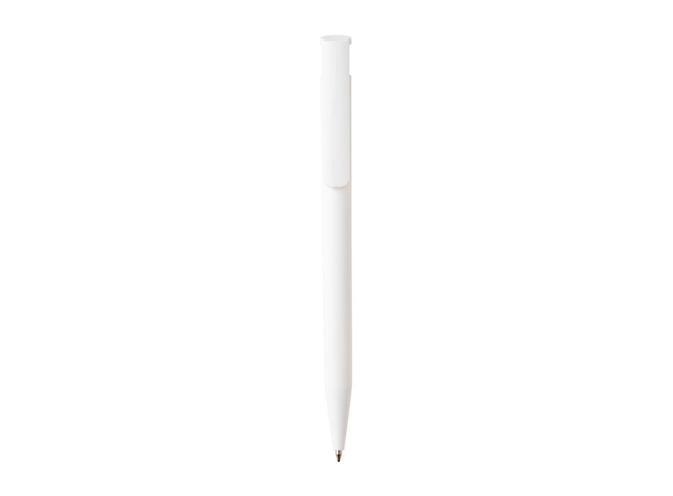 Penna a scatto in plastica. Inserto in bambù Gheddi