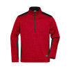 Men's Knitted Workwear Fleece Half-Zip - Strong