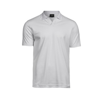 Luxury Stretch V-Neck Polo