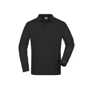 Men's Workwear Polo Pocket Longsleeve