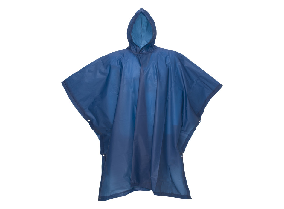 Poncho impermeabile in PEVA riciclato. Inserito in bustina in PET riciclato