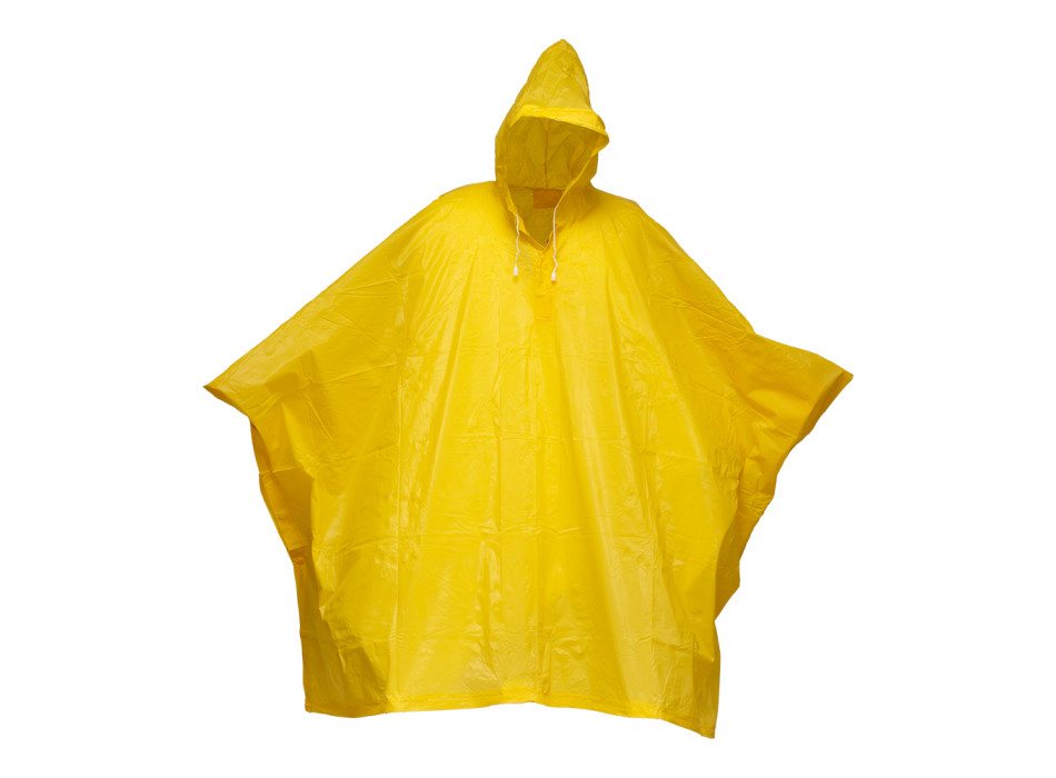 Poncho impermeabile in PVC goffrato, inserito in bustina