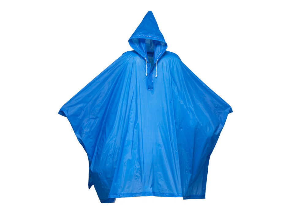 Poncho impermeabile in PVC goffrato, inserito in bustina