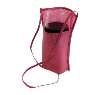 Portabicchiere da degustazione da collo in TNT con tracolla 80 cm Gheddi