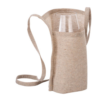 Portabicchiere da degustazione in cotone riciclato.