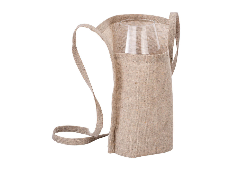 Portabicchiere da degustazione in cotone riciclato.