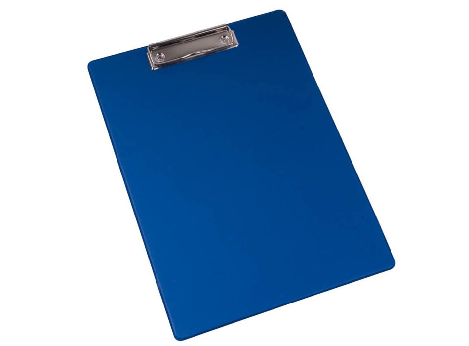 Portablocco A4 in plastica, con molla in metallo