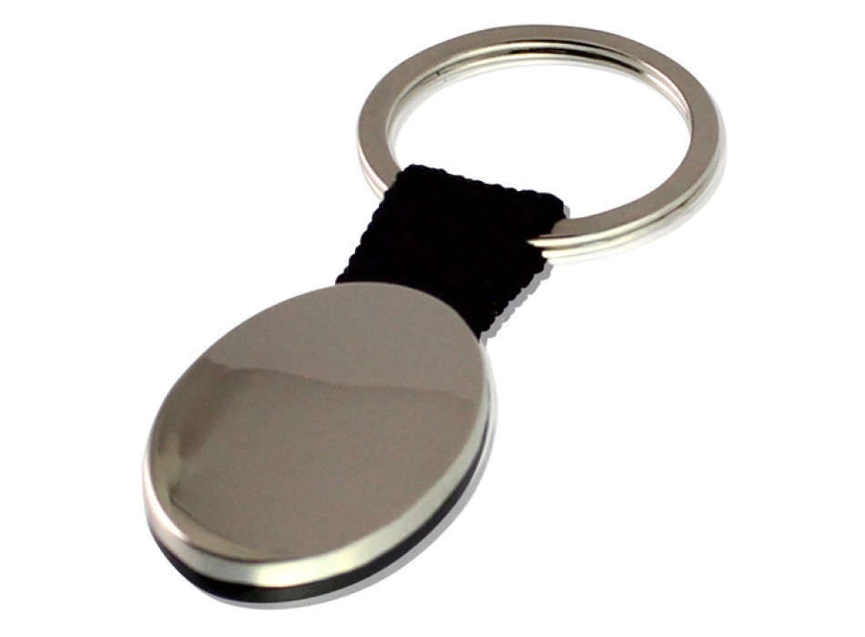 Portachiavi in metallo doubleface