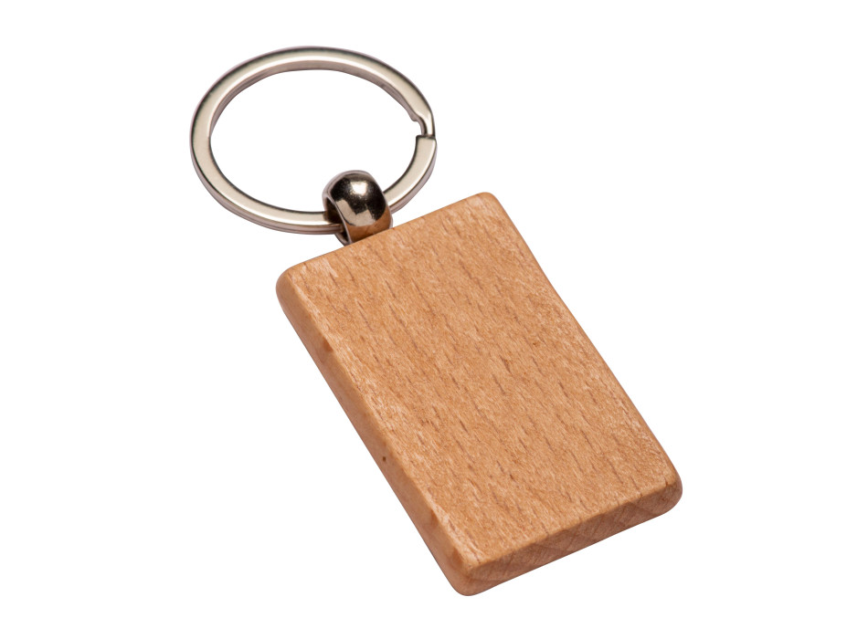 Portachiavi rettangolare in legno Gheddi