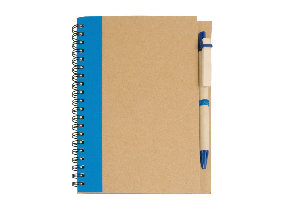 Quaderno ad anelli in carta riciclata