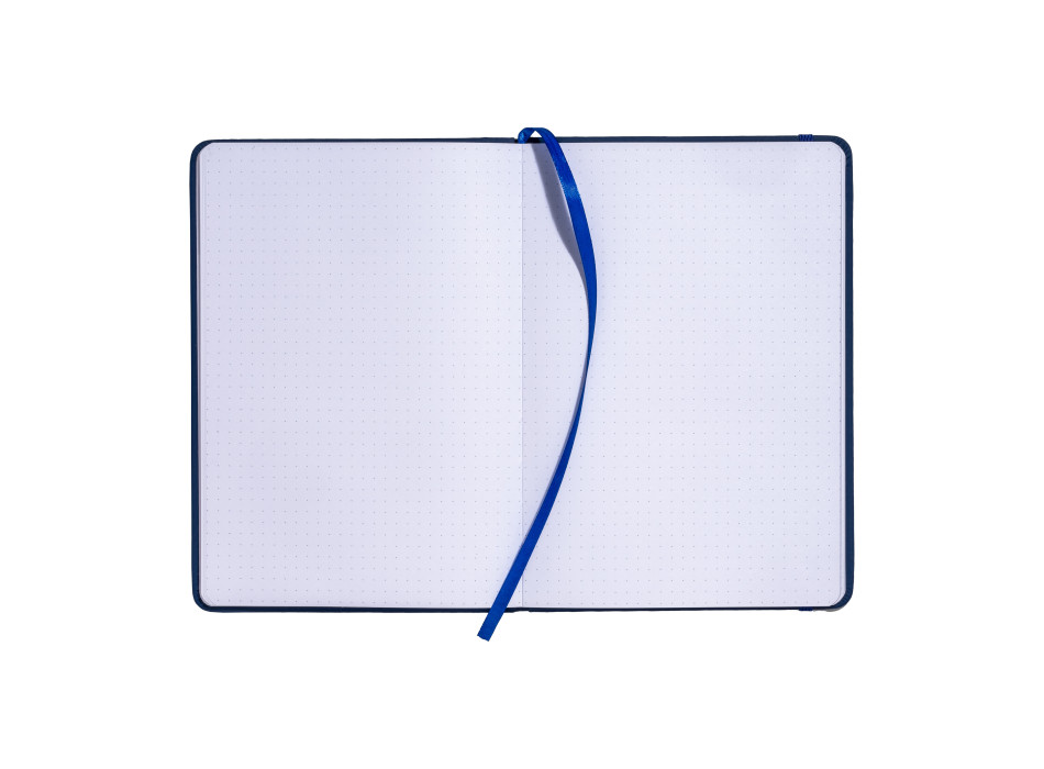 Quaderno con copertina in PU. Fogli puntinati su carta bianca (80 pagine)