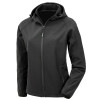 Recycled printable 3-layer hooded softshell