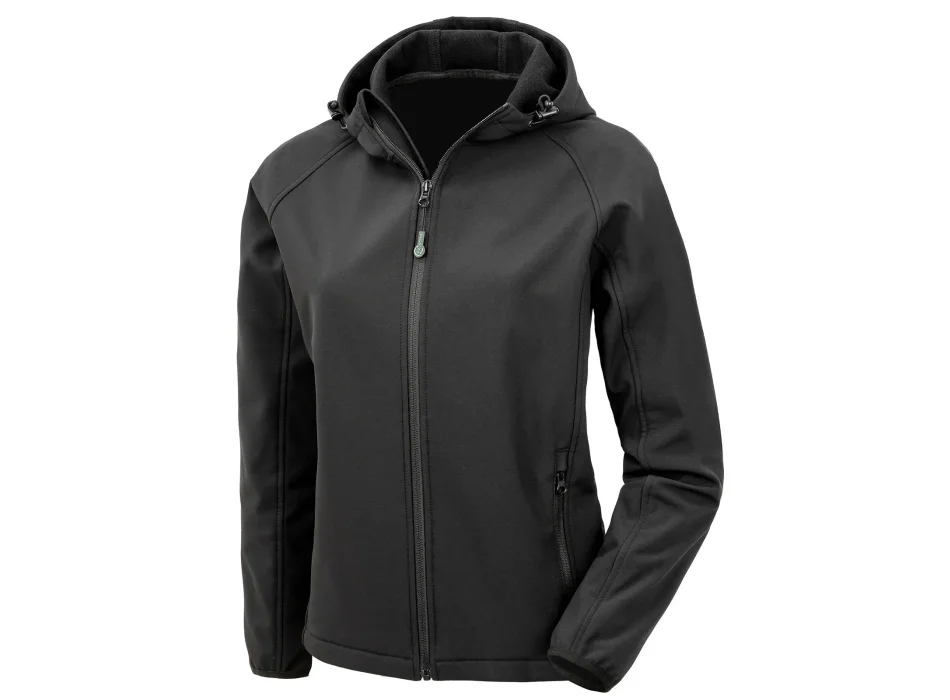 Recycled printable 3-layer hooded softshell Gheddi