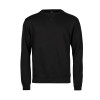 Ribbed Interlock Crew Neck Gheddi