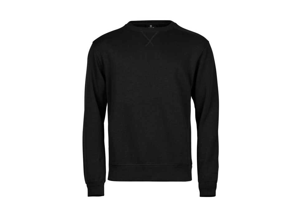 Ribbed Interlock Crew Neck Gheddi