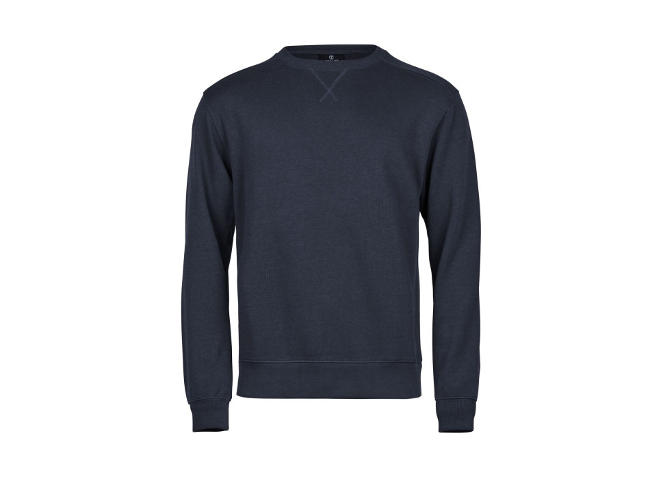 Ribbed Interlock Crew Neck Gheddi