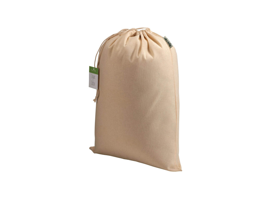 Sacchetto regalo in cotone biologico 140g/m2, 30 x 45 cm