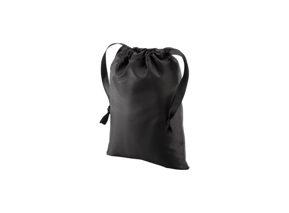 Sacchetto regalo  in R-pet 210T con chiusura a strozzo, 15x20 cm