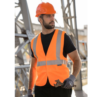 Safety Vest with 3 reflective Tapes Gheddi