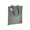 Shopper carbon neutral in cotone riciclato  280 g/m2, manici lunghi