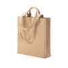 Shopper con soffietto in cotone riciclato  280 g/m2, con doppi manici. Gheddi
