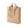 Shopper con soffietto in cotone riciclato  280 g/m2, con doppi manici.