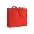Shopper con soffietto in TNT termosaldato