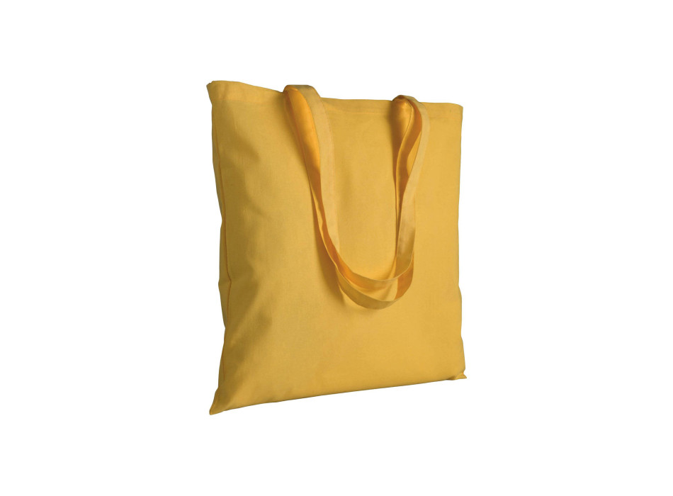 Shopper in canvas 280 g-m2, manici lunghi