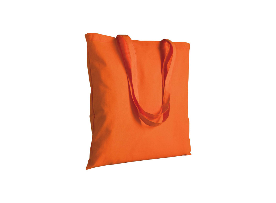 Shopper in canvas 280 g-m2, manici lunghi