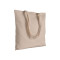 Shopper in canvas 280 g/m2, manici lunghi