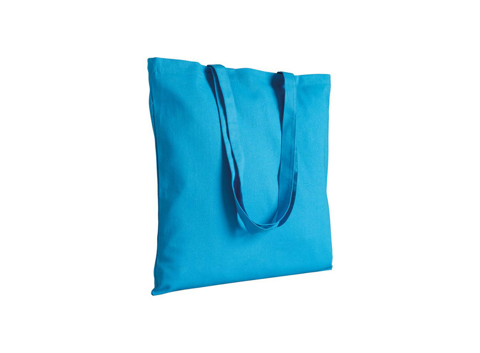 Shopper in cotone 130 g/m2, manici lunghi