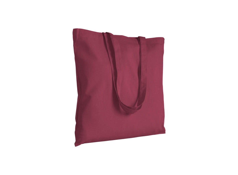 Shopper in cotone 130 g/m2, manici lunghi