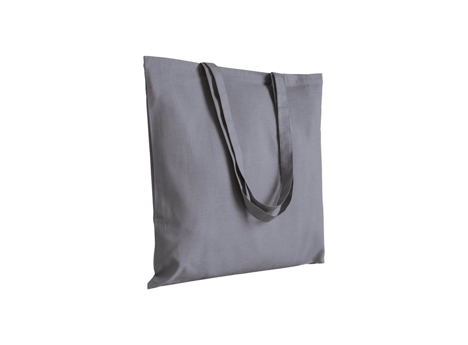 Shopper in cotone 130 g/m2, manici lunghi