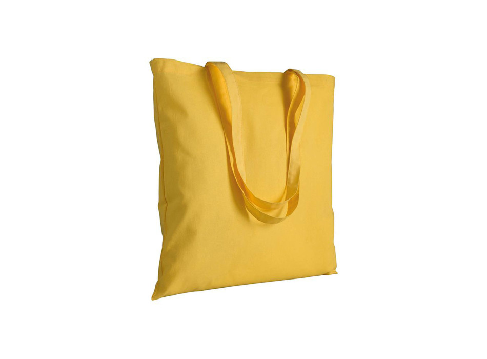 Shopper in cotone 130 g/m2, manici lunghi