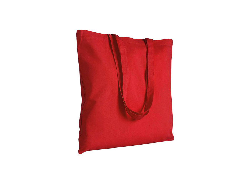Shopper in cotone 130 g/m2, manici lunghi
