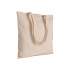 Shopper in cotone 130 g/m2, manici lunghi