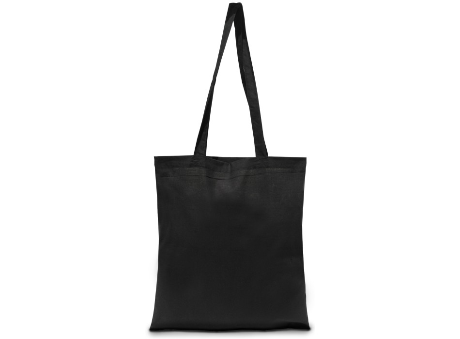 Shopper in cotone manici lunghi