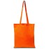 Shopper in cotone manici lunghi