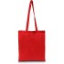 Shopper in cotone manici lunghi