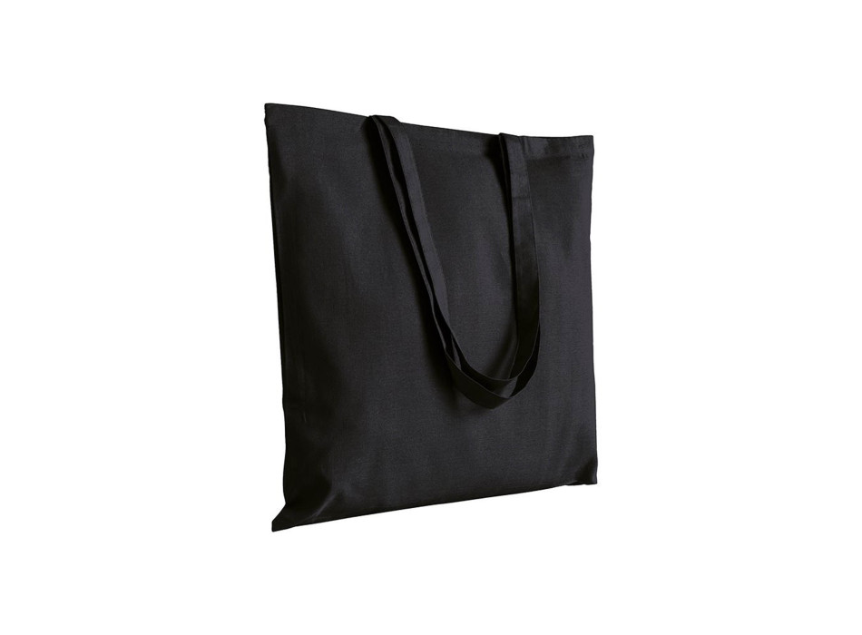 Shopper in cotone/poliestere 220 g/m2, manici lunghi