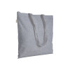 Shopper in cotone/poliestere riciclato 180 g/m2, manici lunghi