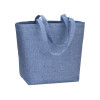 Shopper in cotone riciclato 120 g/m2 con interno laminato in PP Gheddi